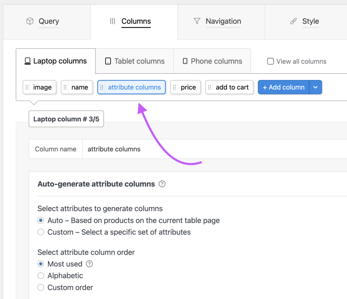 woocommerce product table lite